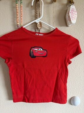 H&M Red Kids Lightning McQueen Tee